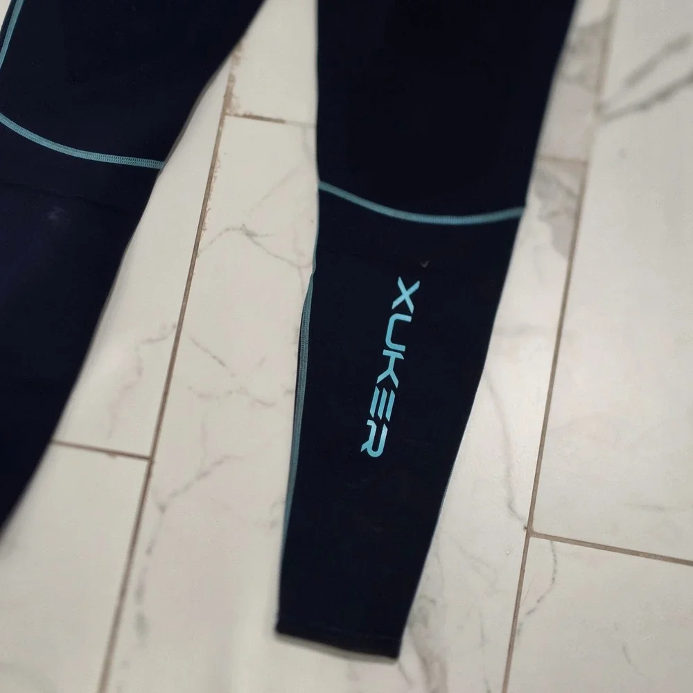 Xuker Wetsuit Womens Medium Navy Blue Full Body Neoprene Scuba Surf